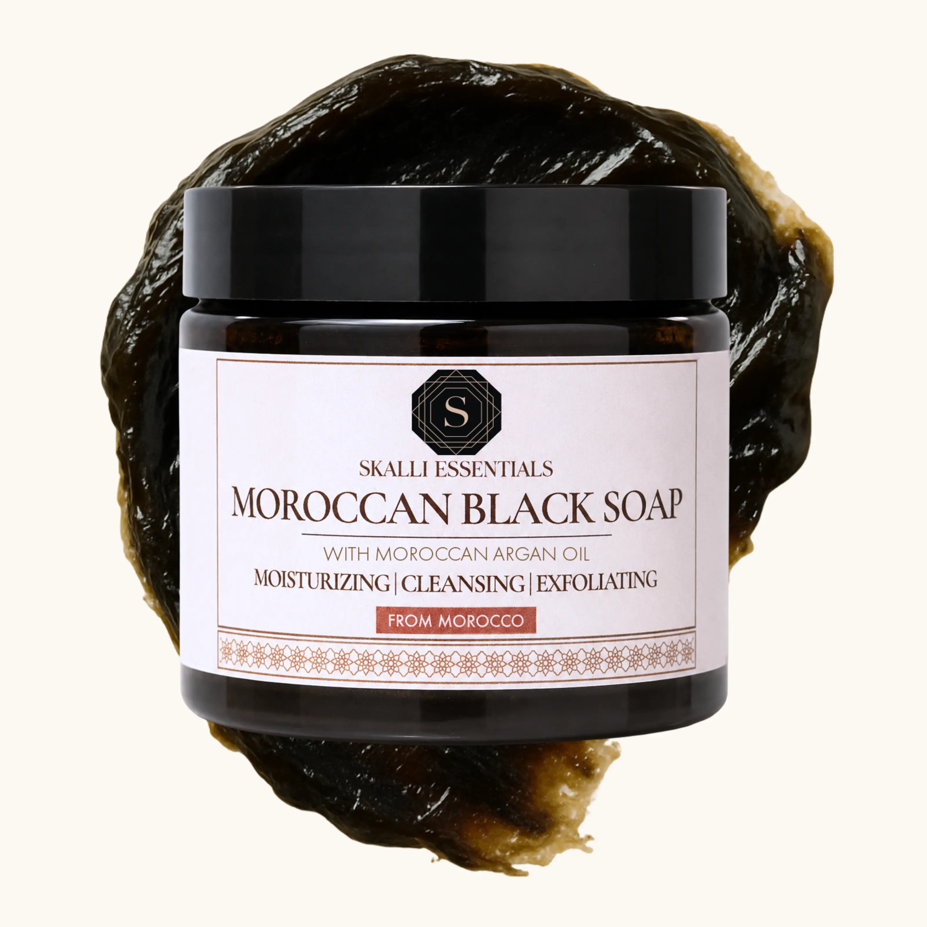 Authentic Moroccan Black Soap  | Your Choice of Scent