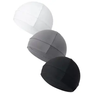 Casual Sporty Breathable Beanie Hat,Unisex Plain Color Multifunctional Skull Caps Fitted Hat for Men Women,Simple Style Plain Color Skull Beanie