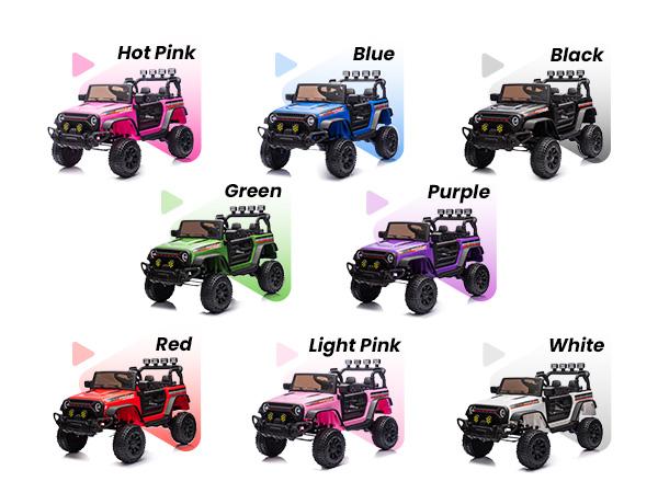 Hikiddo 24V Kids Ride on Truck, Electric Kids Ride on Toy Car for Boys Girls with Remote Hikiddo 24V Kids Ride on Truck, Electric Kids Ride on Toy Car for Boys Girls with Remote