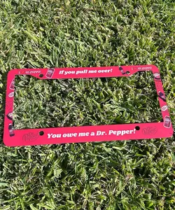 DR.Peper License Plate Frames
