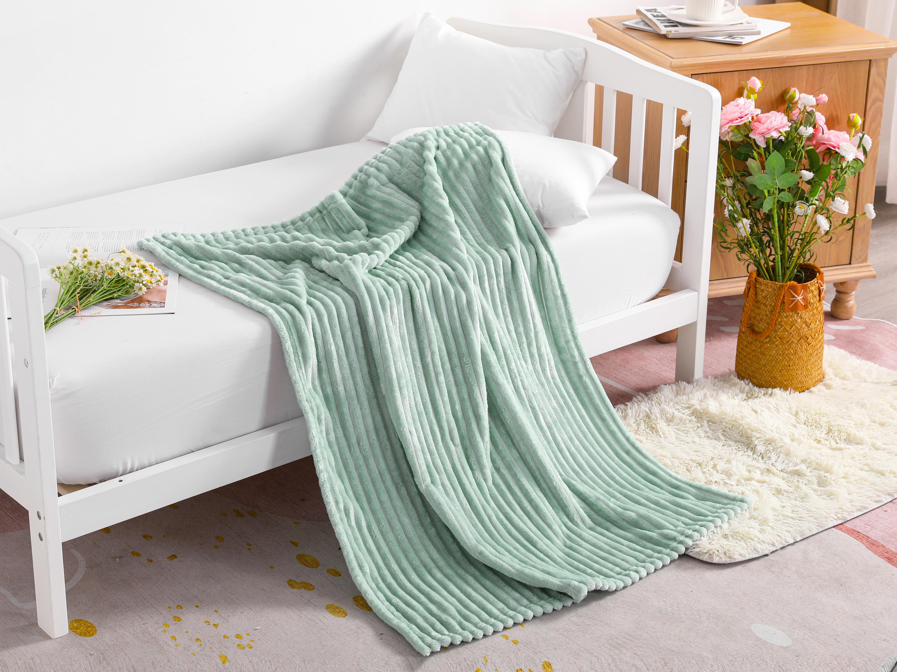 Bedsum Lightweight Soft Funny Throw Blanket,  Breathable Thin Throw, Compact Travel Blanket for Home, Office, and Camping, Easy to Fold and Carry for All season