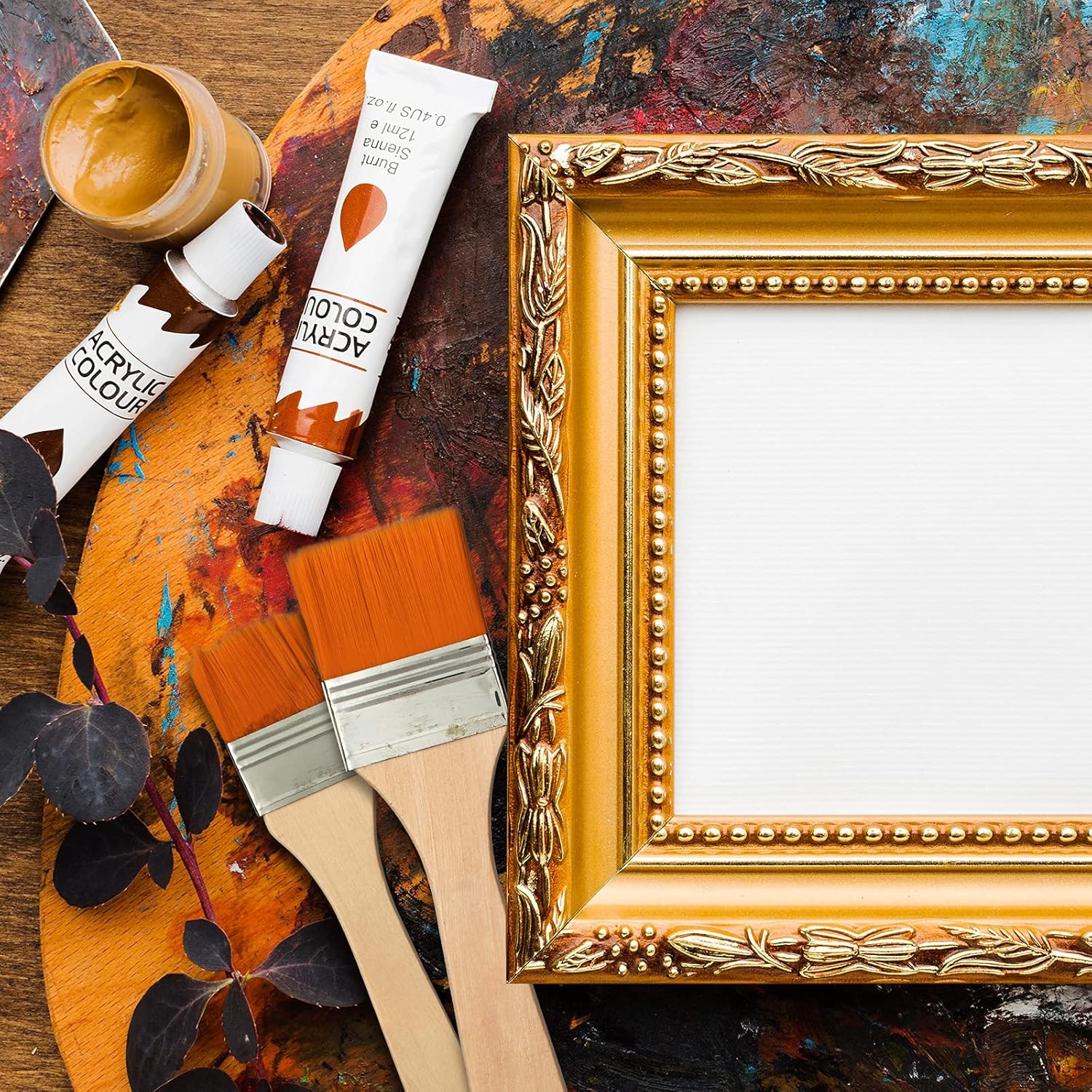 12Pcs Flat Art Paint Brushes Set,Assorted Size Nylon Painting Brushes for Artists & Beginners,Easy To Clean Wooden Handle,Perfect Gift for Art Lovers 12Pcs Flat Art Paint Brushes Set,Assorted Size Nylon Painting Brushes for Artists & Beginners,Easy To Clean Wooden Handle,Perfect Gift for Art Lovers