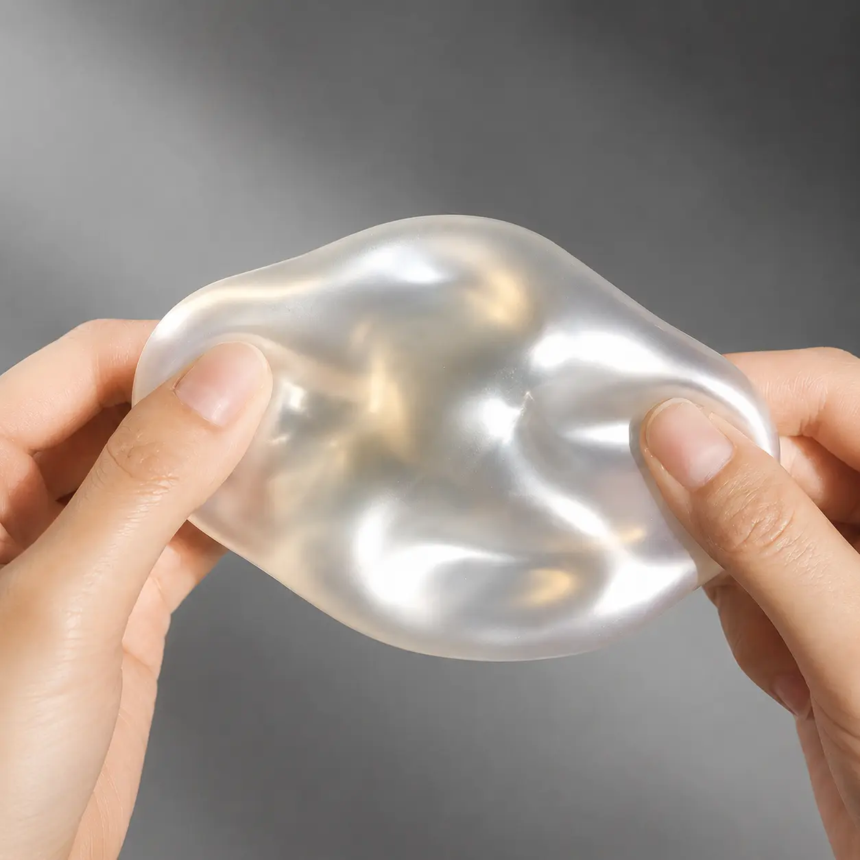 Coconut Oil Stress Relief Squishy Ornament (6cm/2.36in) - Reusable Moldable Non-Rebound Desktop Stress Reliever, 7 Dreamy Transparent Pastel Shades, Kawaii Soft Squeeze Squishy Sensory Fidgets Fidget Toys, Home Decor Statue Gift for Adults