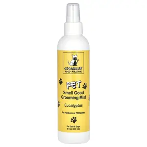 Charlie and Frank Pet Smell Good Grooming Mist, For Cats & Dogs, Eucalyptus, 8 fl oz (237 ml)