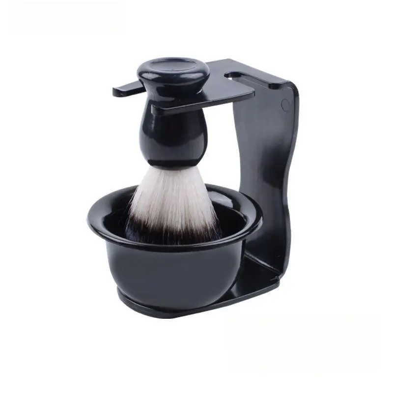 Men's Shaving Tools Set Kits, Soft Mustache Brush, Foaming Soap Bowl, Hanging Rasp Rack, Professional Facial Razor Accessories, Ideal for Barbershop & Home Use, Shaving Products