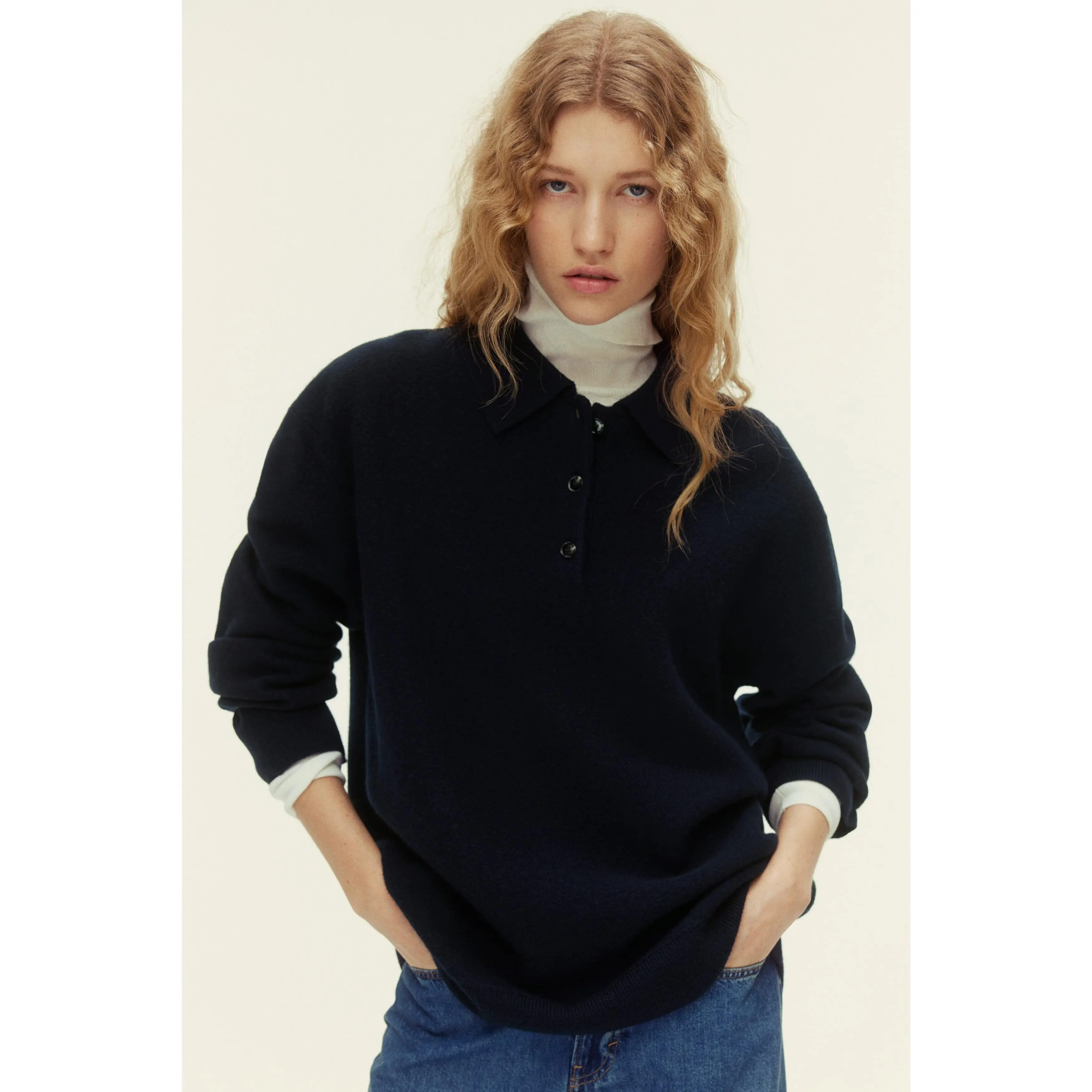 H&M Wool polo jumper