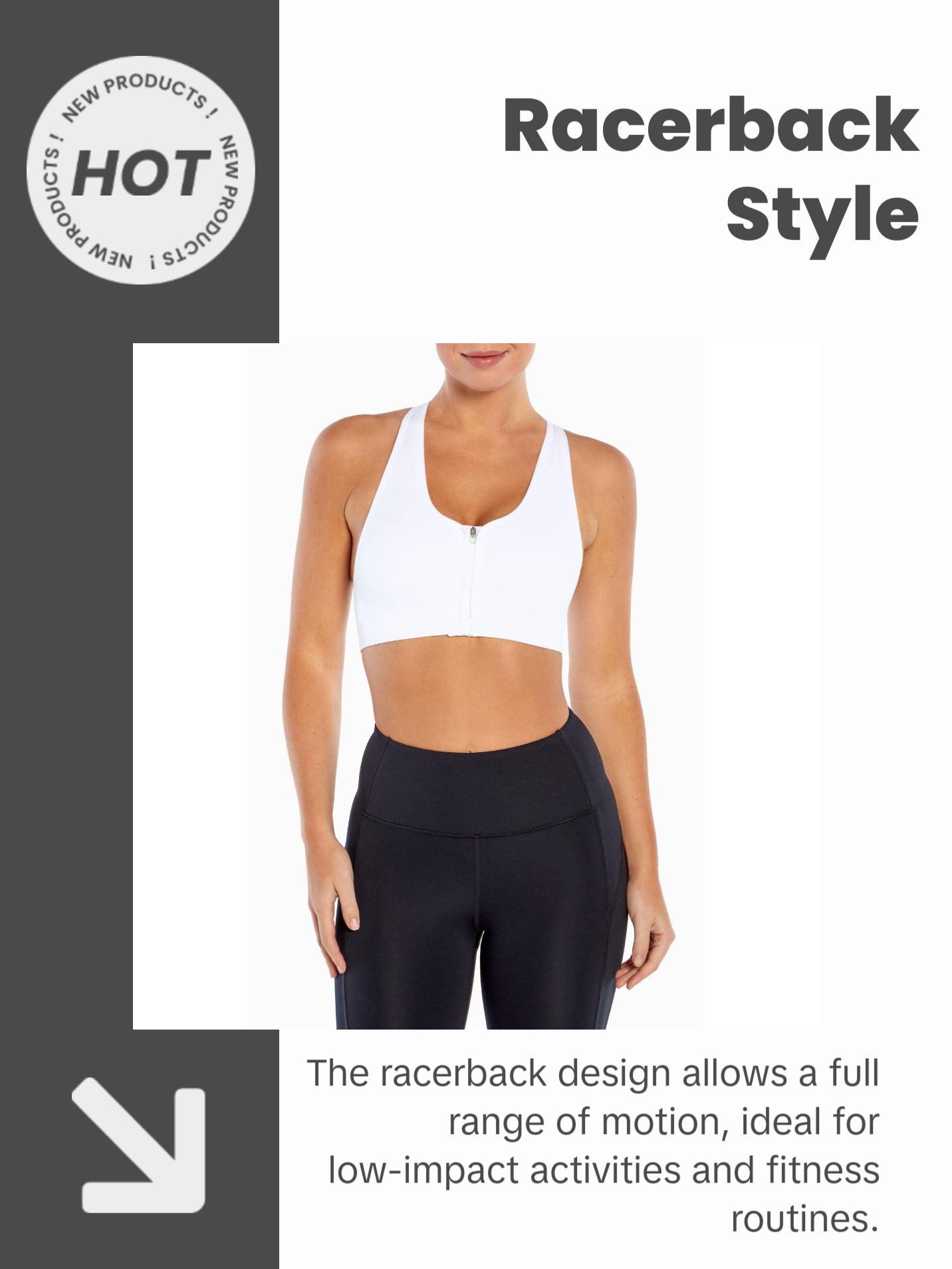 Savannah Seamless Front Zip Sports Bra