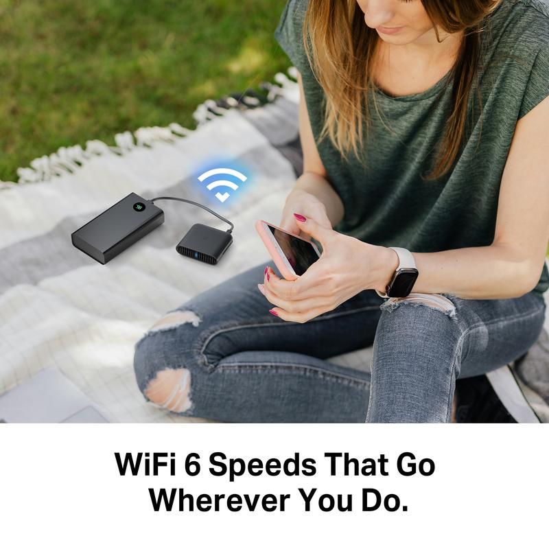 TP-Link Dual-Band Wi-Fi 6 AX3000 Travel Router TL-WR3002X Portable 2.5G Multi-Gig Connectivity 2402 Mbps Speed 1x 2.5 Gbps WAN Port 1x Gigabit LAN Port Modem Wifi Network Adapter Repeater Extender Portable TP-Link Dual-Band Wi-Fi 6 AX3000 Travel Router TL-WR3002X Portable 2.5G Multi-Gig Connectivity 2402 Mbps Speed 1x 2.5 Gbps WAN Port 1x Gigabit LAN Port Modem Wifi Network Adapter Repeater Extender Portable