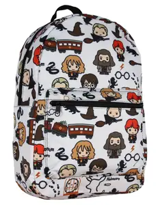 Harry Potter Laptop Backpack Chibi Characters Art Sublimated  Bag 17"