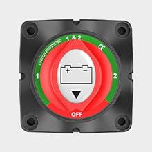 Nilight 1-2-Both-Off Battery Switch, 12V-48V Disconnect Master Cutoff Switches for Marine Boat Car RV ATV UTV Vehicle, Waterproof Heavy Duty Isolator Nilight 1-2-Both-Off Battery Switch, 12V-48V Disconnect Master Cutoff Switches for Marine Boat Car RV ATV UTV Vehicle, Waterproof Heavy Duty Isolator