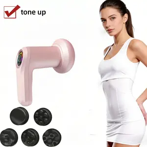 Portable USB-Charging Vibratory Massager, Multifunctional High-Vibration Personal Care Device for Adults, Ideal Gift with 5 Massage Heads