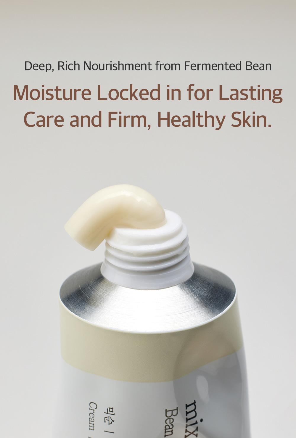 [mixsoon Official Shop] Bean Cream 2.19 fl.oz / 65ml - Intensive Facial Cream, Korean Moisturizer for Glass Skin