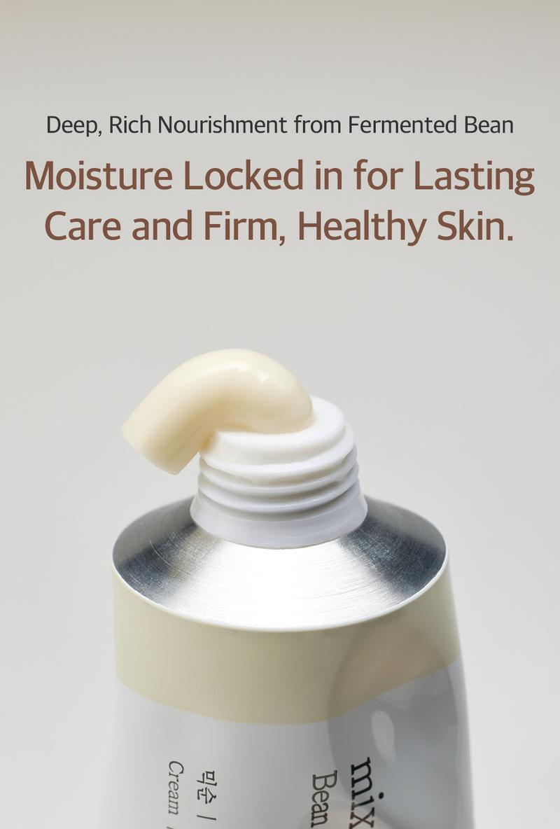 [mixsoon Official Shop] Bean Cream 2.19 fl.oz / 65ml - Intensive Facial Cream, Korean Moisturizer for Glass Skin