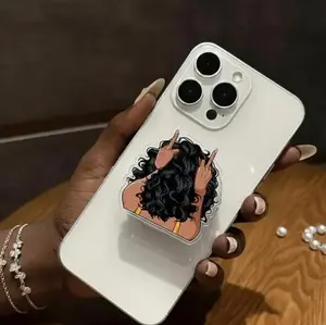 Melanin Magic Kindle Grip, Women of Color Art Design Kindle Accessories, Phone Holder For Her, Phone Accessories, Best Gift Idea