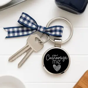 Personalized Engraved Metal Keychain