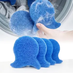 6 PCS Upgraded Pet Hair Remover for Laundry - Thickened Reusable Washing Machine Hair Catcher, Effective Lint Remover, Ideal for Dog & Cat Fur