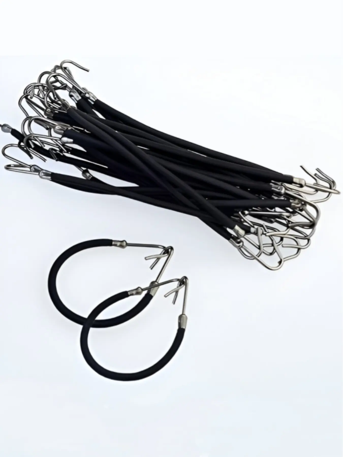 15-Piece Elastic Hair Tie Set, Stylish Holders & Curly Hair Accessories, Durable Rubber Bands for Women, Elastic Hair Accessory, Perfect for Daily Use