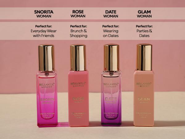 Bellavita Luxury Him & Her Valentine Gift Set | Couple Perfume Combo | Men’s & Women’s Gift set | Romantic Fragrance Set for Couples | Vegan & Cruelty-Free