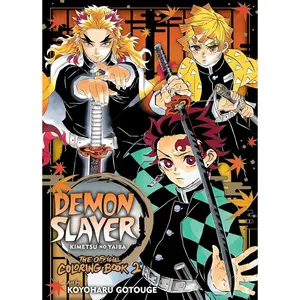 Demon Slayer: Kimetsu no Yaiba: The Official Coloring Book 2 Paperback – Coloring Book, May 16, 2023