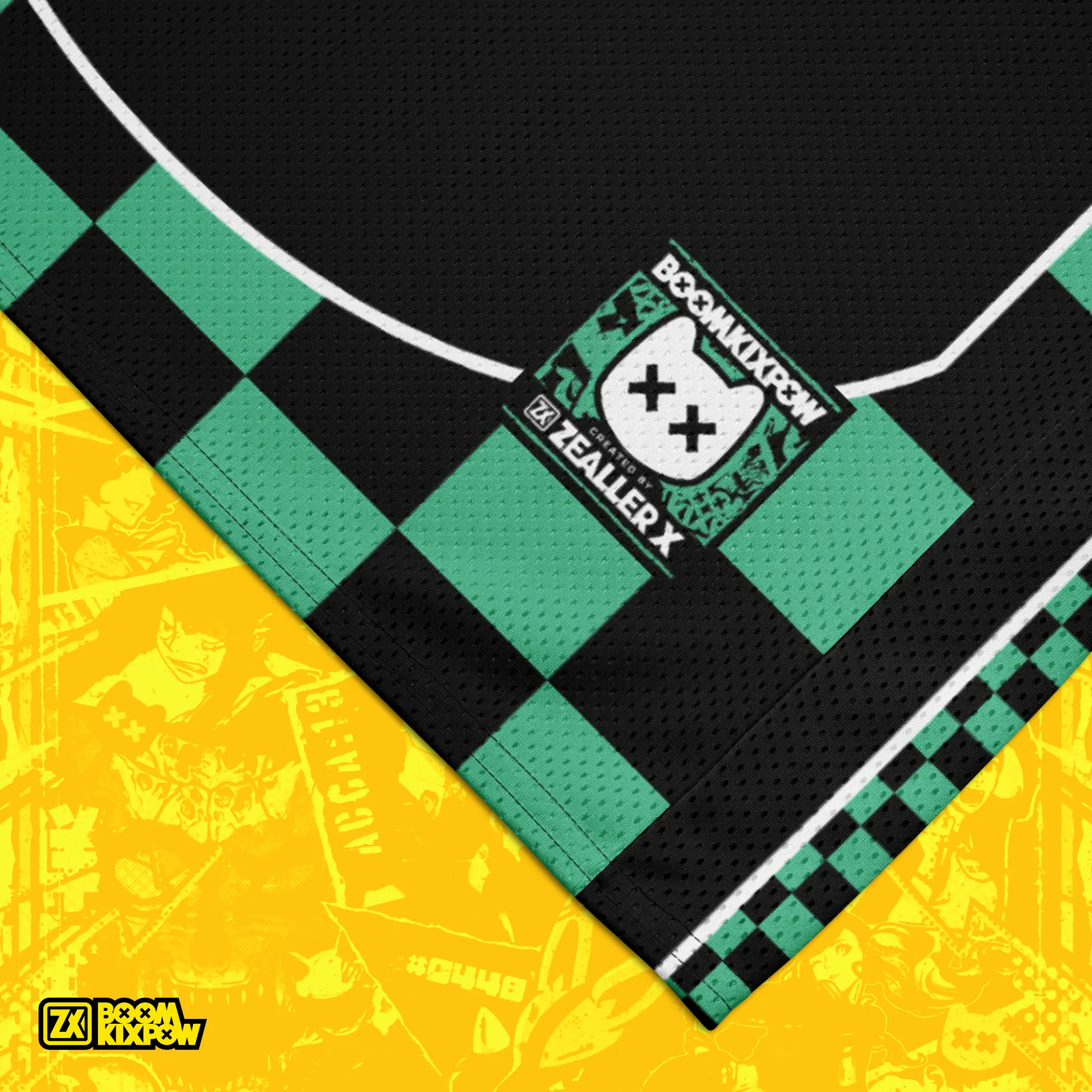 Tokyo Hashiras Basketball Jerseys - Green - Anime Sport Jersey