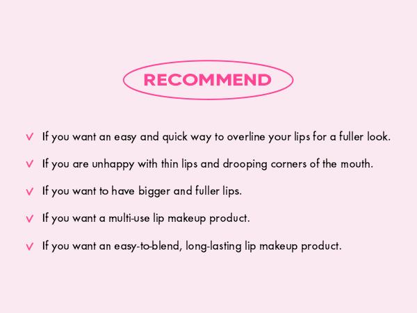 [AMUSE Seoul Official] LIP SMUDGER | 6 Shades lip liner