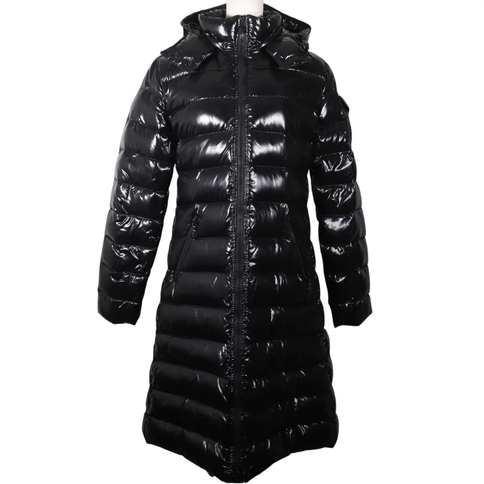 Pre-owned MONCLER Nylon Small Leather Goods MOKA GIUBBOTTO Down Jacket