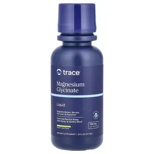 Trace Liquid Magnesium Glycinate, Lemon Line, 8 fl oz (237 ml) Trace Liquid Magnesium Glycinate, Lemon Line, 8 fl oz (237 ml)