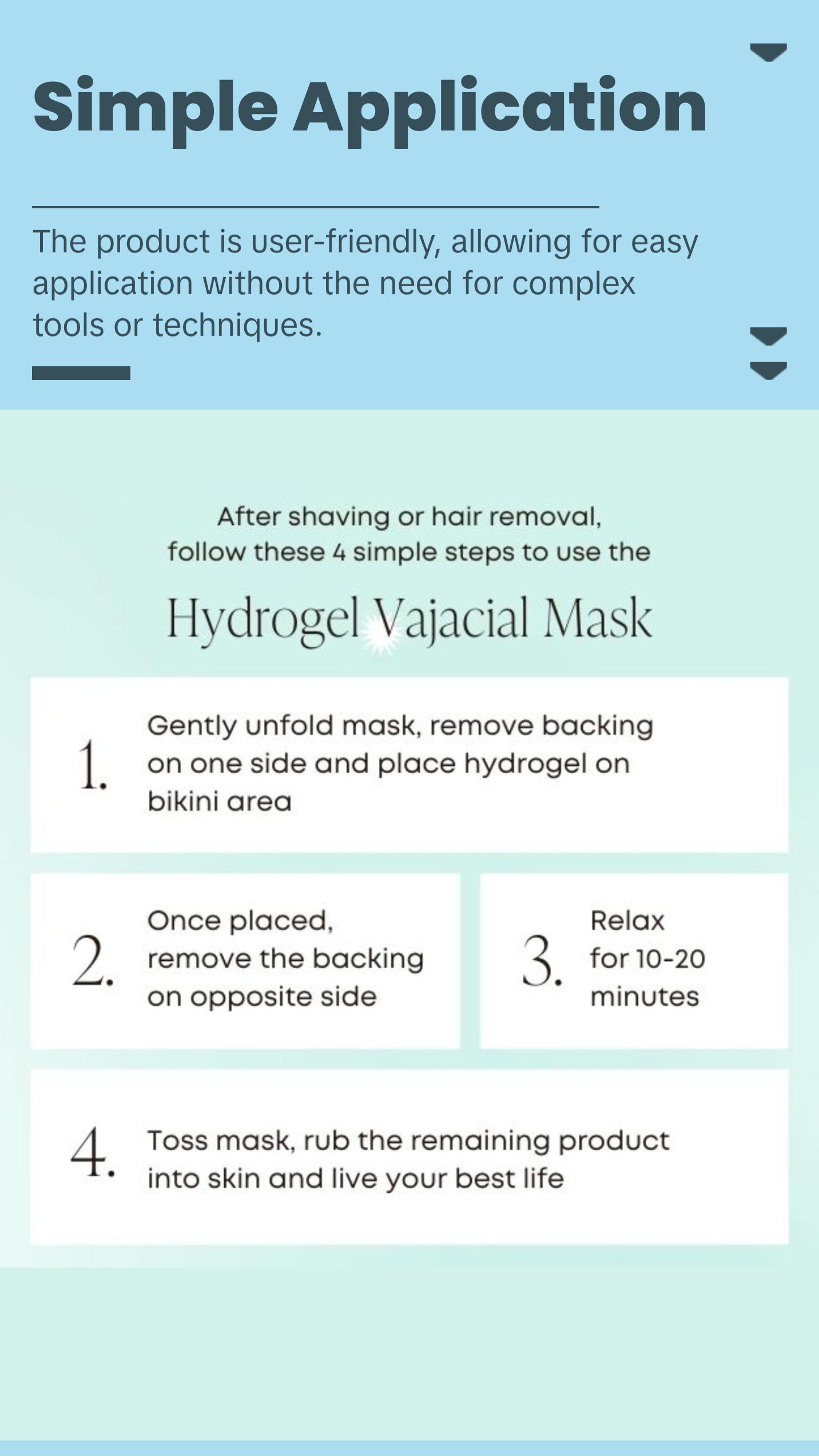 bio-collagen Bush Balm-Vajacial Strips