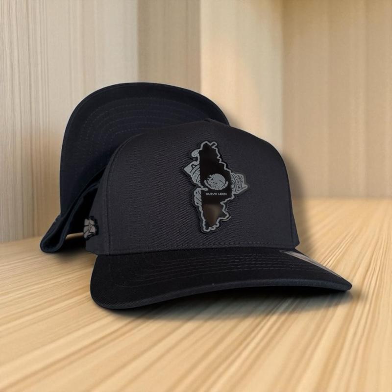Mexico States  Hats Snapback Black Plate Cap with Mexico States Logo, High Quality Design.