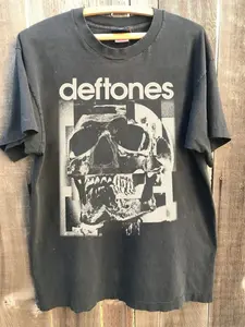 Deftones Band T-Shirt, Deftones White Pony Retro Style Charcoal Unisex, Gift For Fan