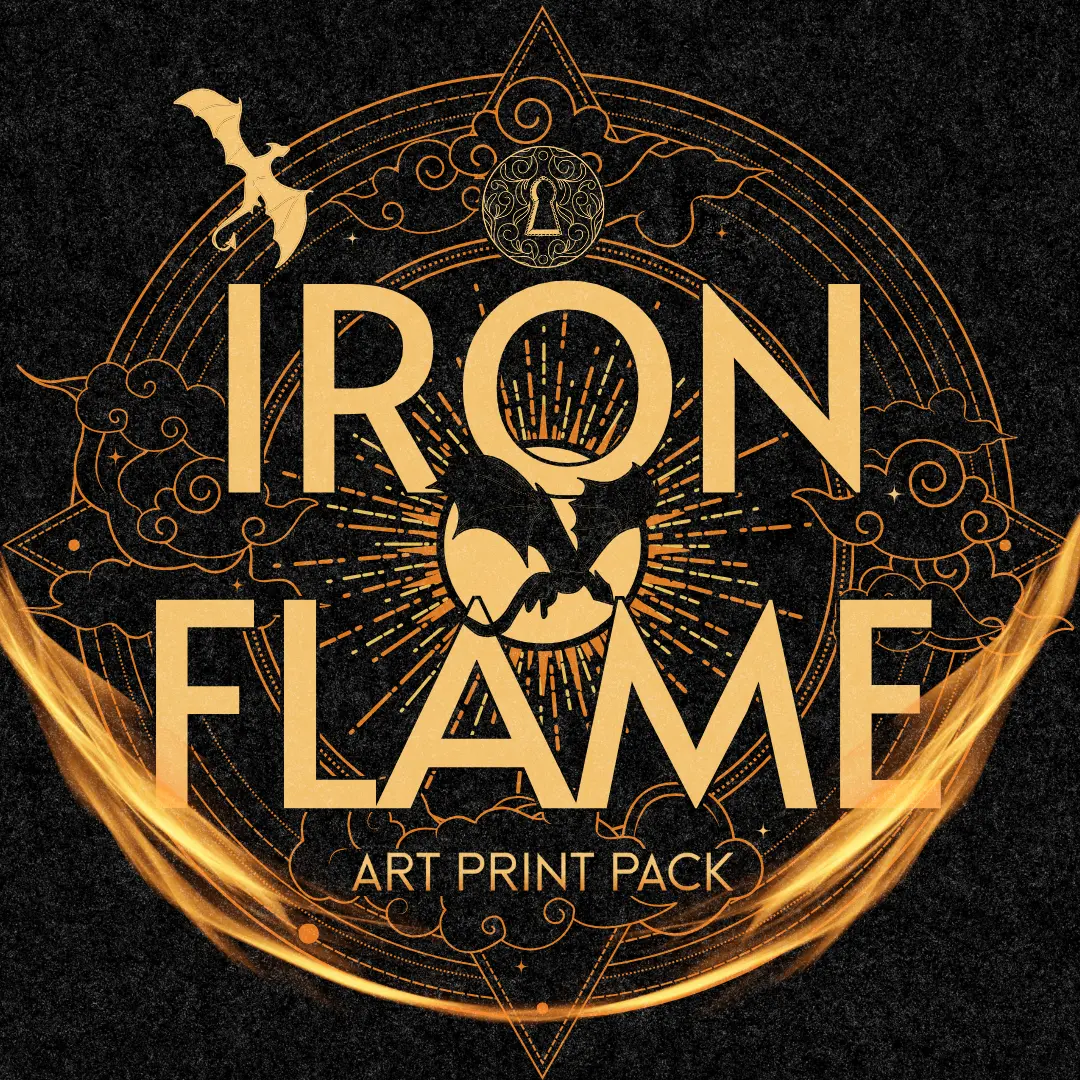 Iron Flame Art Print Pack