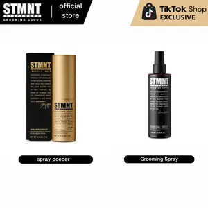 STMNT Ultimate Straight/Wavy Hair Styling Bundle | Spray Powder, Matte Paste, Spray I STMNT Grooming Goods Grooming
