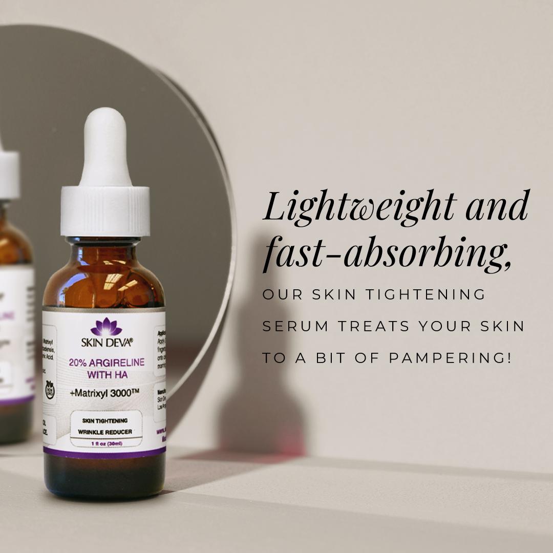 20% Argireline Serum with Matrixyl 3000 + Hyaluronic acid All Skin Types , Antiaging serum Skincare Skin Repair Comfort Wrinkle Reducer Paraben Free Fragrance Free Artificial Flavors Free Hydrating Sulfate Free