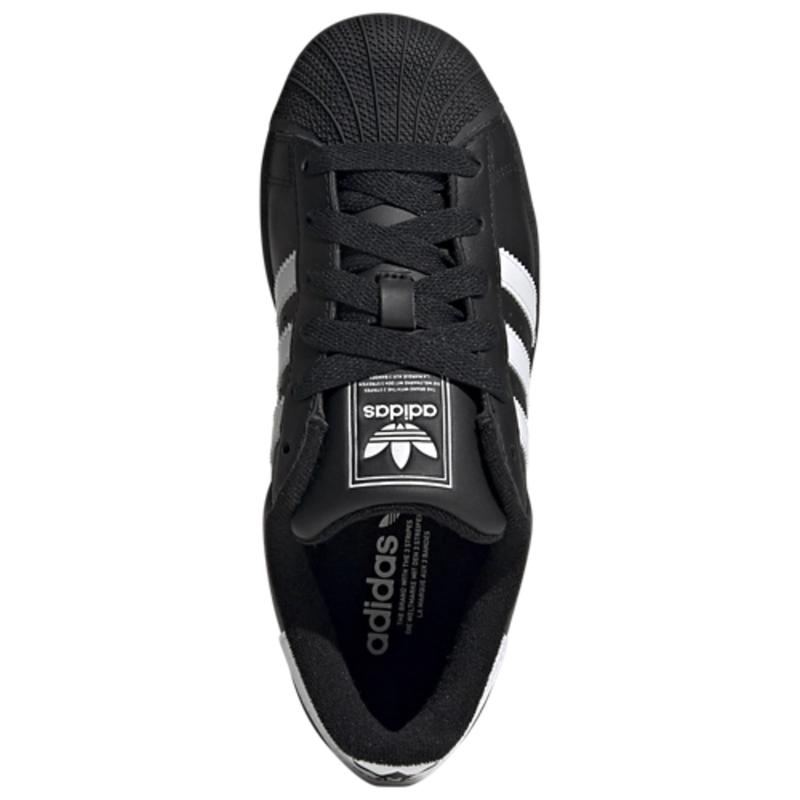 adidas Superstar II Black White JH9977 Youth Fashion Shoes New