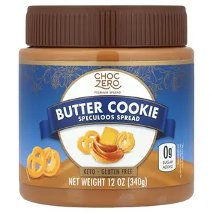 ChocZero Butter Cookie Speculoos Spread, 12 oz (340 g)