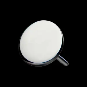 Titanium Threadless Flat Discs