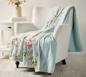 HOME REFLECTIONS SPRING PLUSH 60 X 80 THROW