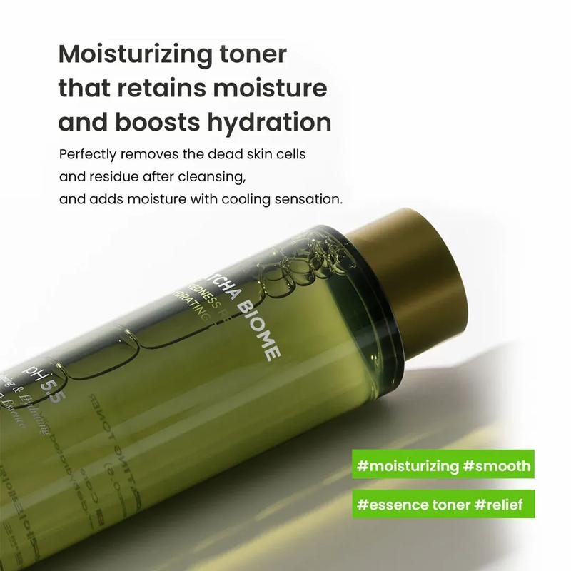 [Heimish] Matcha Biome Redness Relief Hydrating Toner (5.07 fl.oz / 150 ml) | Intense Moisture, Pore and Sebum Care, Redness Relief Springtok Skincare