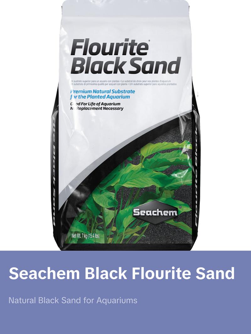 Seachem Black Flourite Sand (7 kg)