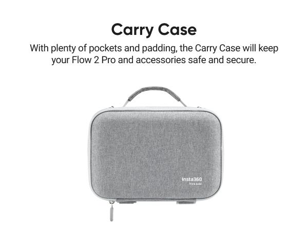 Insta360 Flow 2 - Foldable AI Phone Gimbal, AI Tracking, Multi-Person Tracking, Built-in Tripod/Selfie Stick, Remote Control, iPhone/Android Portable Stabilizer