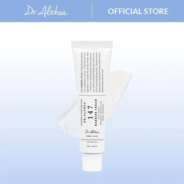 [Dr.Althea Official] 147 Barrier Cream (Ver.2) - Face Moisturizer for Stronger Skin Barrer, Soothing & Hydration, Korean Skincare