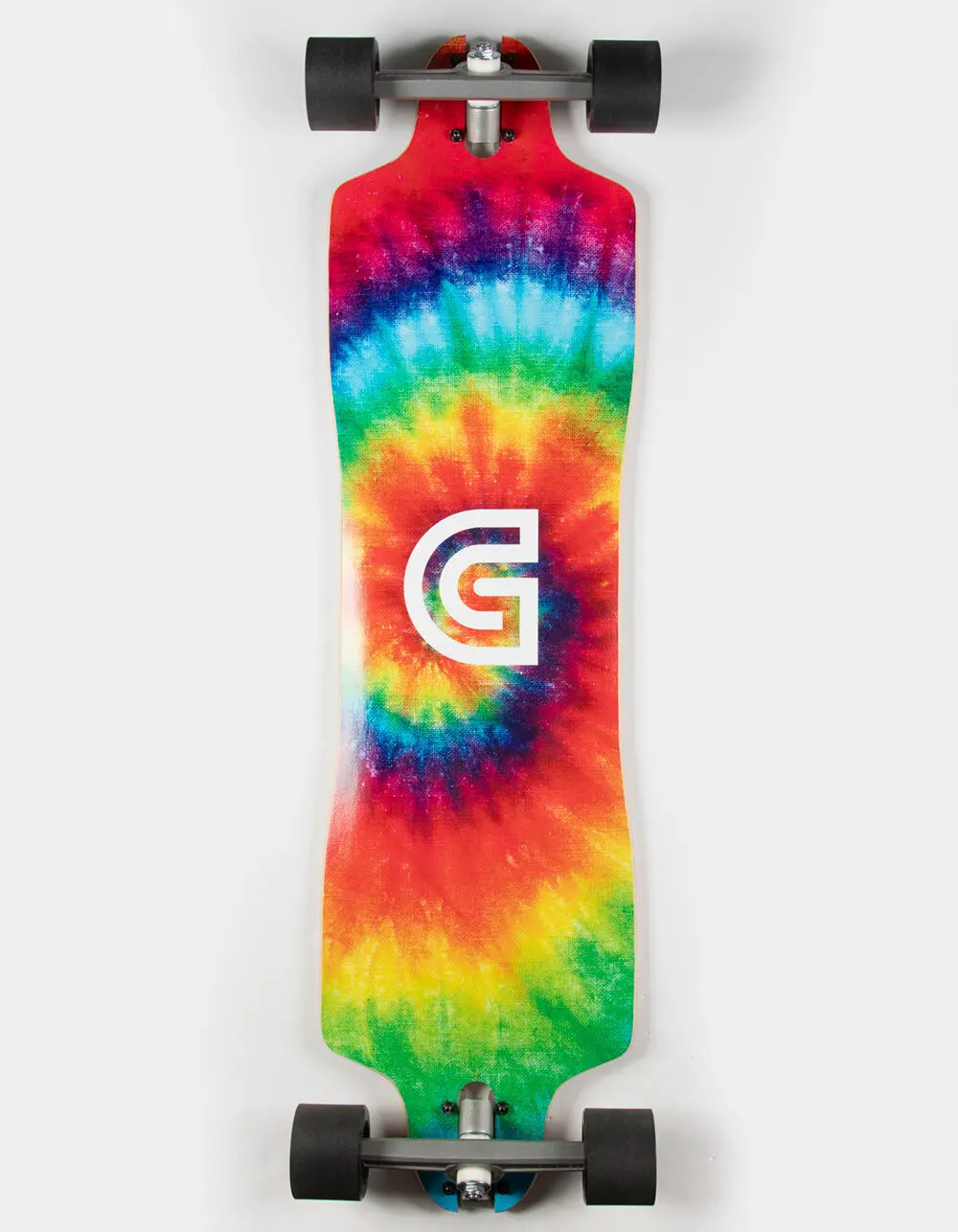 GOLDCOAST  Mens Boho 36" Drop Through Longboard Skateboard, Multi-Colored, ONESZ