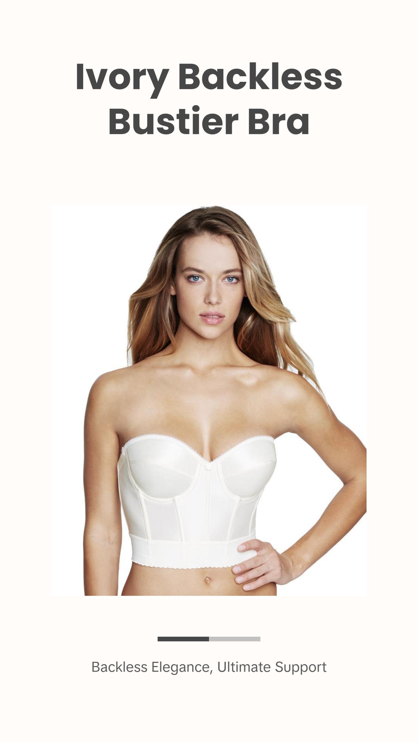 Backless Corset Top Bustier Bra For Wedding Dress Strapless Backless Corset Bridal Bra COCOMELODY 6377 Backless Corset Top Bustier Bra For Wedding Dress Strapless Backless Corset Bridal Bra COCOMELODY 6377