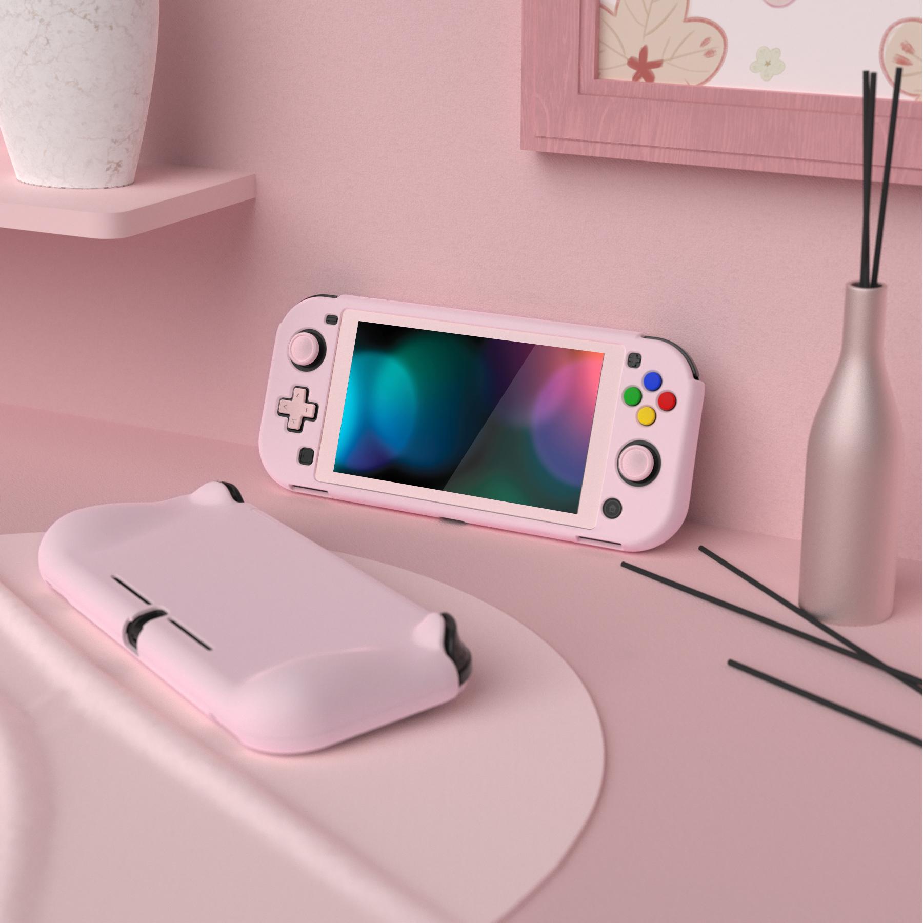 PlayVital ZealProtect Protective Case for Nintendo Switch Lite, Hard Shell Grip Cover for Nintendo Switch Lite with Screen Protector & Thumb Grip Caps & Button Caps - Gaming Accessories PlayVital ZealProtect Protective Case for Nintendo Switch Lite, Hard Shell Grip Cover for Nintendo Switch Lite with Screen Protector & Thumb Grip Caps & Button Caps - Gaming Accessories