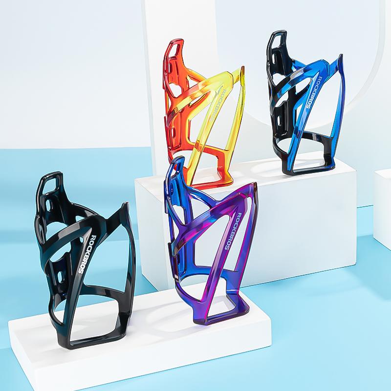 ROCKBROS Bike Water Bottle Holder Ultra-Light Durable Bicycle Bottle Cages with Screws Tool, Universal Bike Cup Holder Rack for Road MTB Bikes