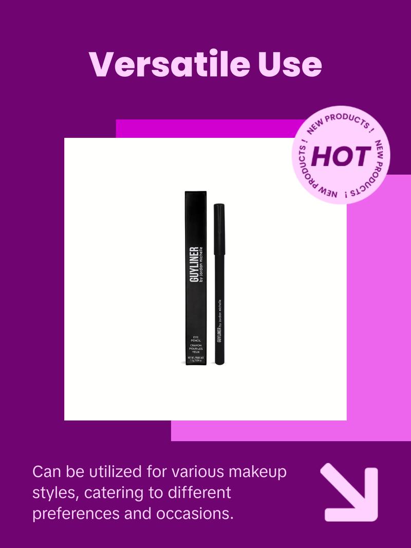 GUYLINER - JET BLACK EYELINER FOR MAKEUP