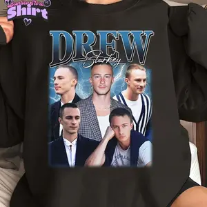 Drew Starkey Inspired Vintage Fan Shirt – Retro Style Graphic Tee, Unisex Sweatshirt, Cozy Hoodie Gift for Fans WAE