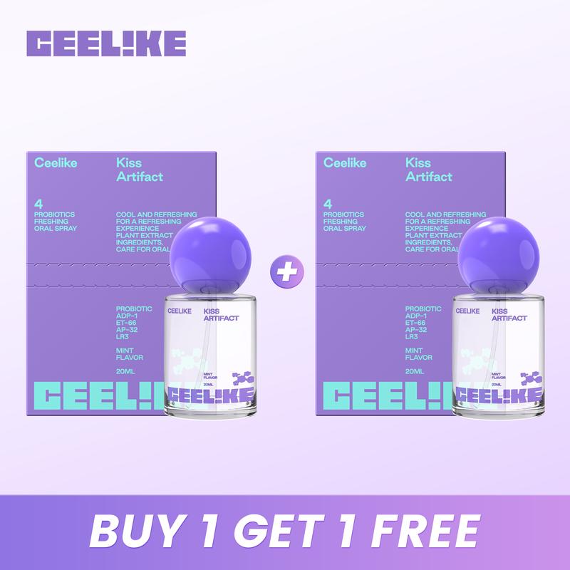 BOGO ! CEELIKE Probiotic Oral Spray | 20ml Ultimate Long-Lasting Freshness & Oral Care | Portable, Sugar-Free & Must-Have