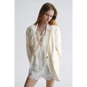H&M Linen-blend blazer
