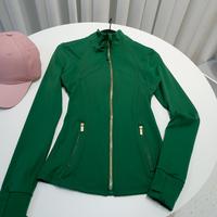 Swamp Green Gold Zipper 098 Jacket